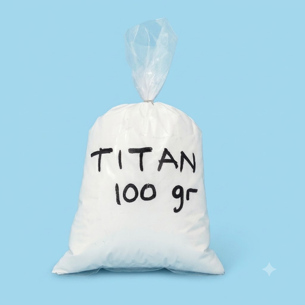 Titanium Dioxide / Titanium Dioksida Powder | Filter UV & Pigmen Putih