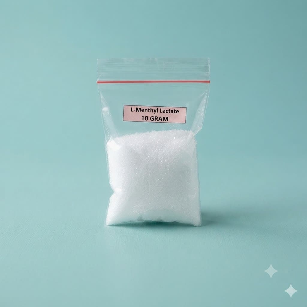 L-Menthyl Lactate / Mentil Laktat | Agen Sensasi Dingin dan Kesegaran