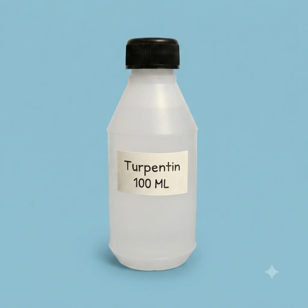 Turpentine Oil / Minyak Terpentin | Pelarut dan Aromaterapi Herbal