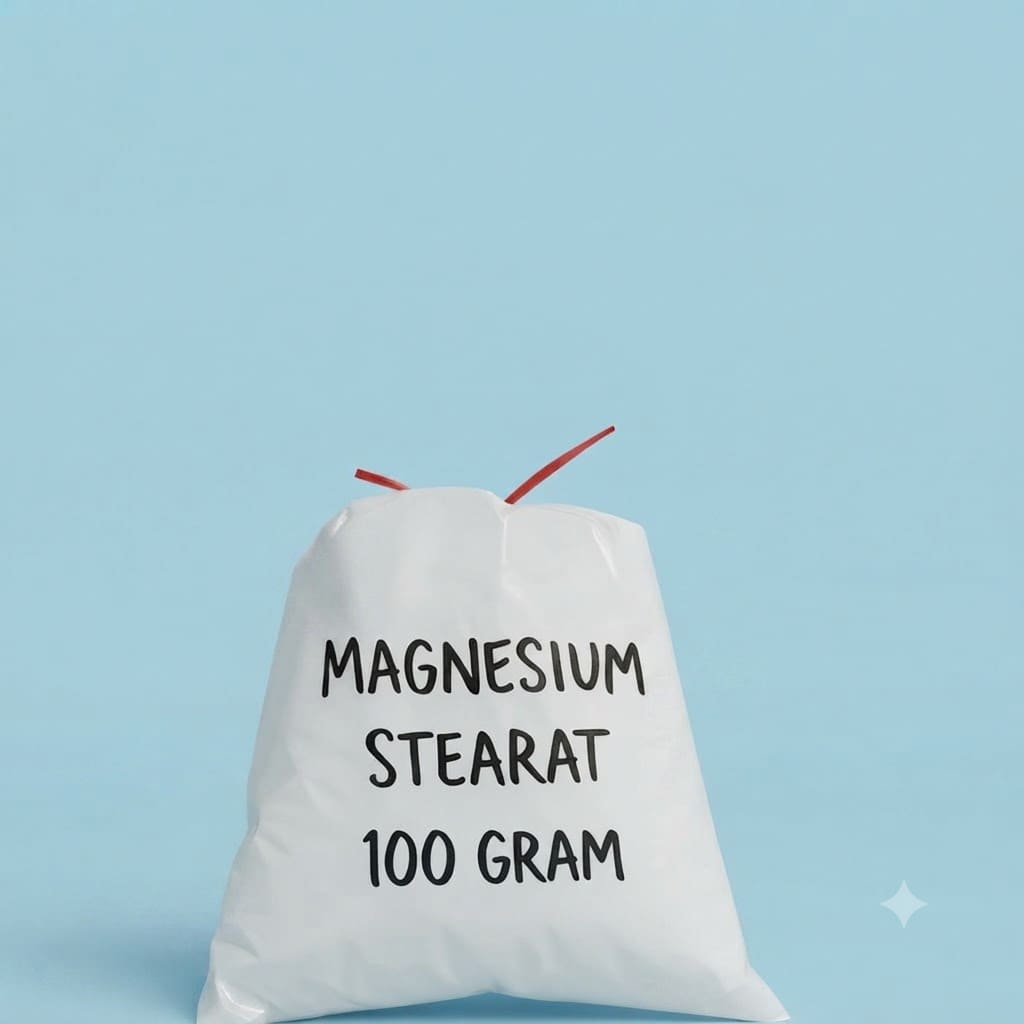 Magnesium Stearate USP / Magnesium Stearat | Binder dan Anti-Caking Kosmetik