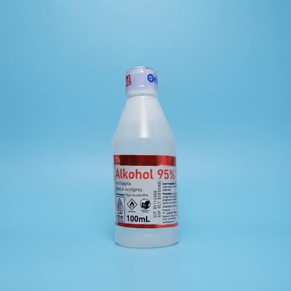 Alkohol 95% / Ethanol 95% OneMed | Antiseptik dan Pelarut Lab