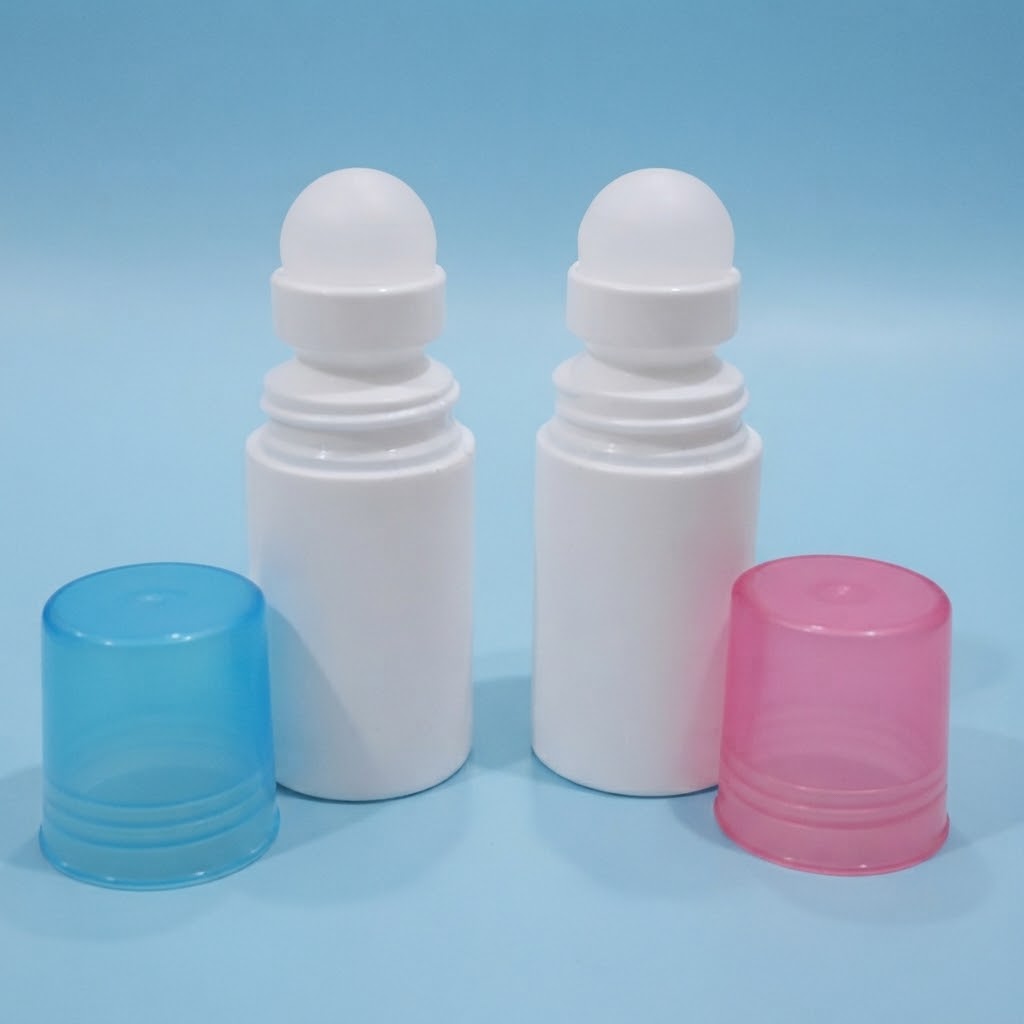 Botol Deodorant Roll On 60 ml / Wadah On-Roller | Kemasan Kosmetik Praktis