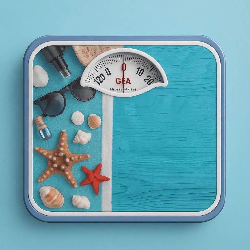 Timbangan Badan GEA BR 2015 / Timbangan Analog Manual | Alat Ukur Berat Badan