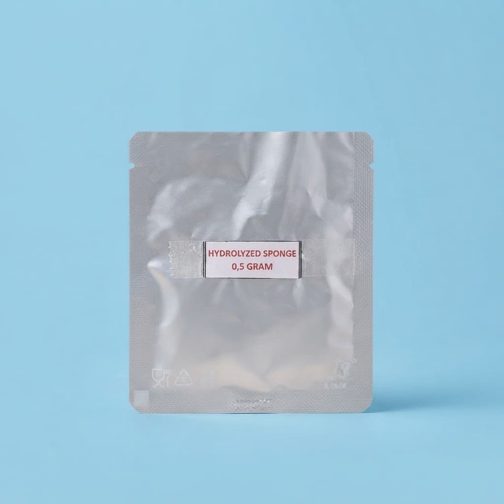 Hydrolyzed Sponge / Spicule Grade A+ | Bahan Aktif Microneedle Alami