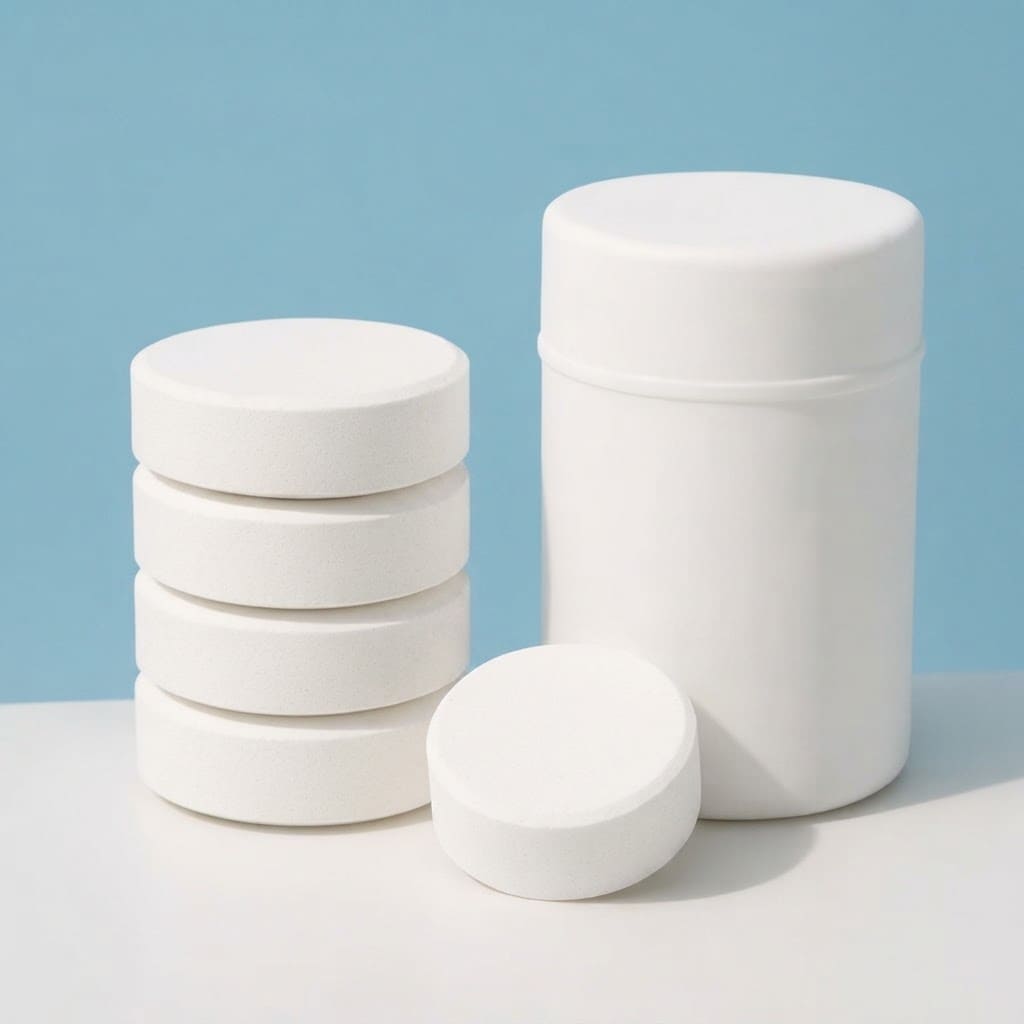 Kaporit Tablet TCCA 90% | Disinfektan & Penjernih Air Kolam
