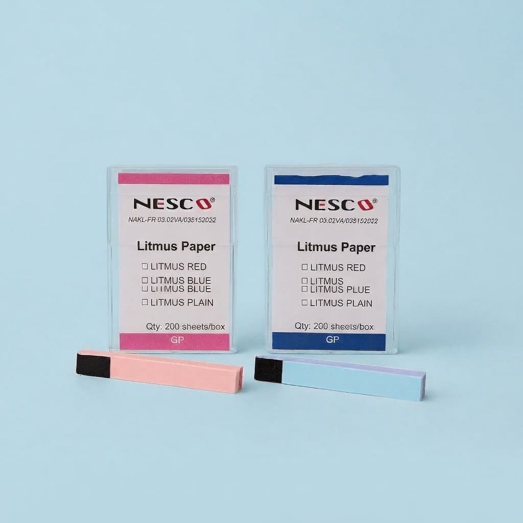 Kertas Lakmus Merah Biru Nesco / Litmus Paper | Alat Cek pH Asam Basa ECER