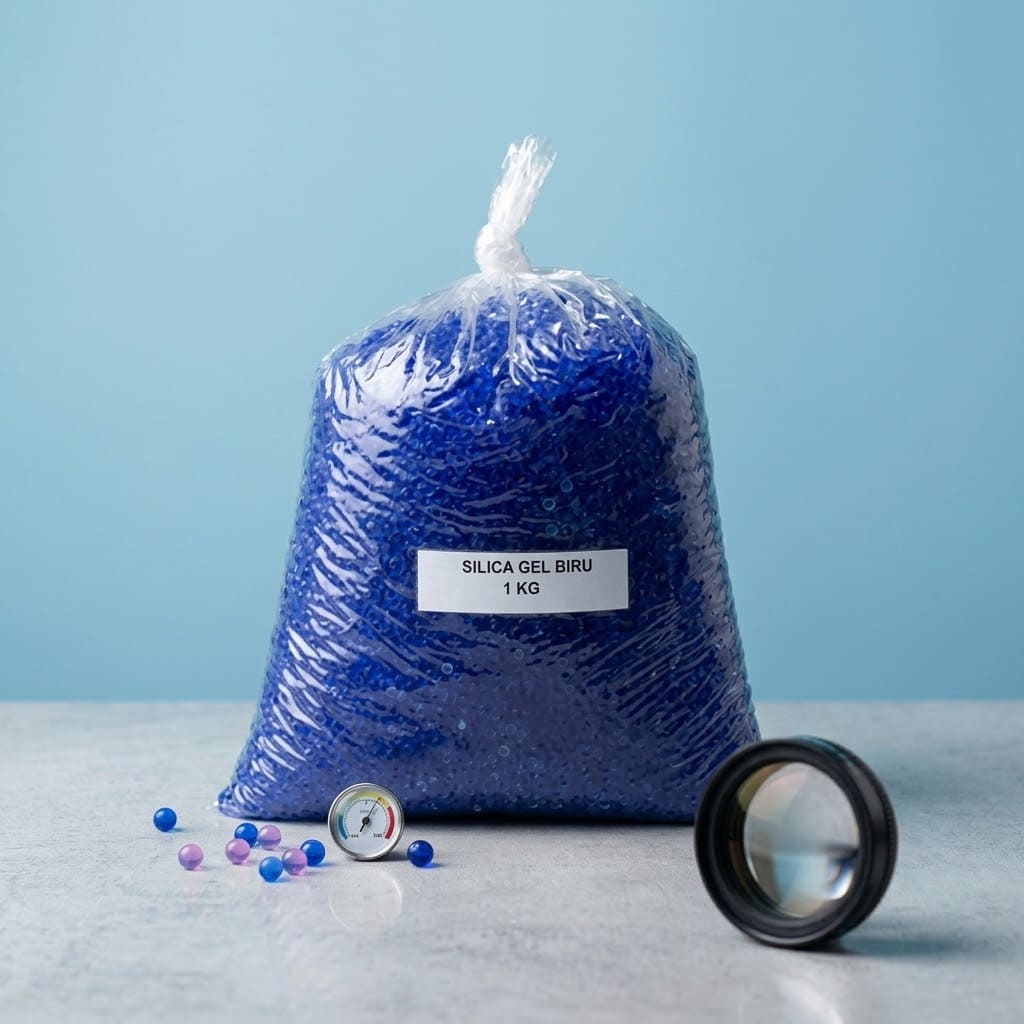 Silica Gel Blue RRT / Desikan Biru | Menyerap Kelembaban Packing
