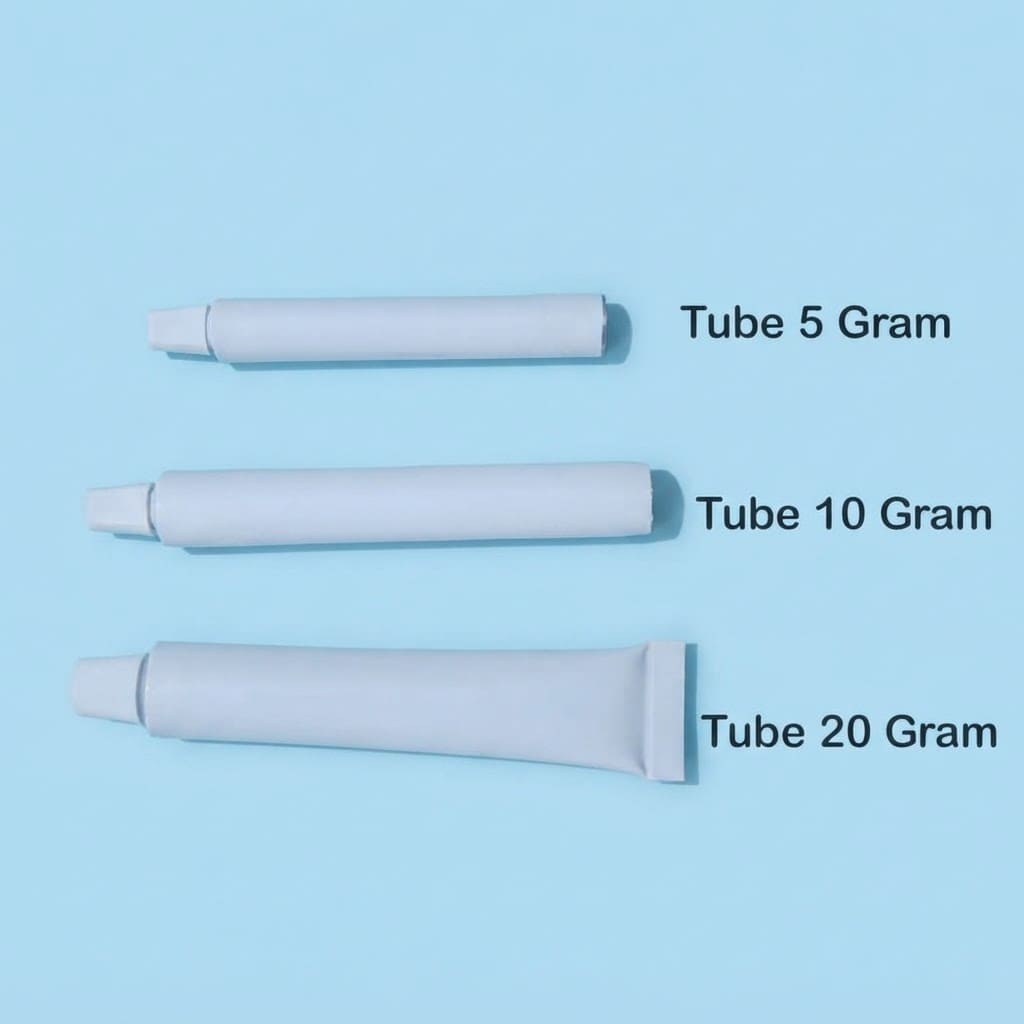 Tube Aluminium / Aluminium Collapsible Tube | Wadah Kemasan Krim Salep Salur