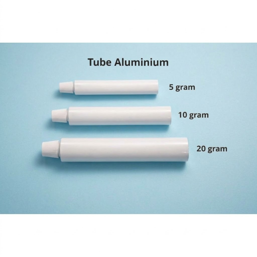 Tube Aluminium / Aluminium Collapsible Tube | Wadah Kemasan Krim Salep Salur