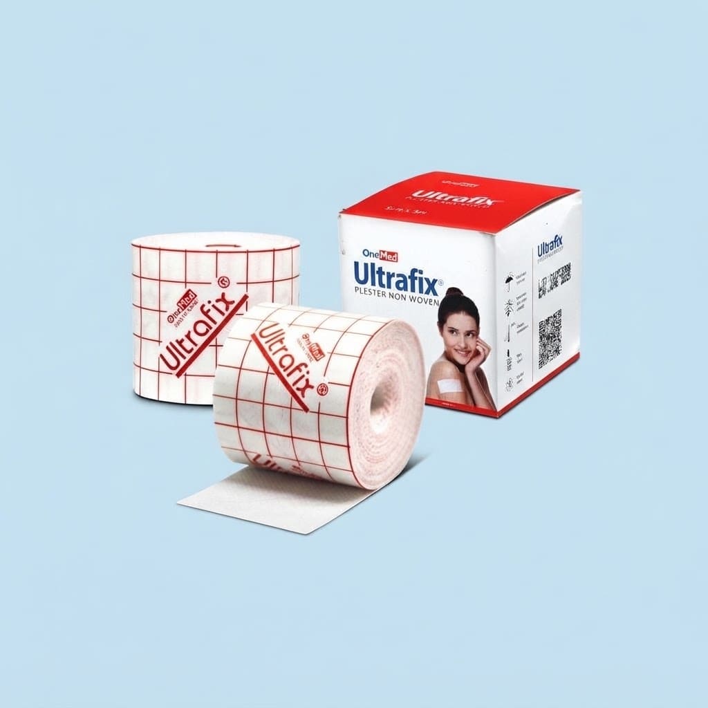 Ultrafix 5 cm x 5 m Onemed | Plester Non-Woven Medis Rol