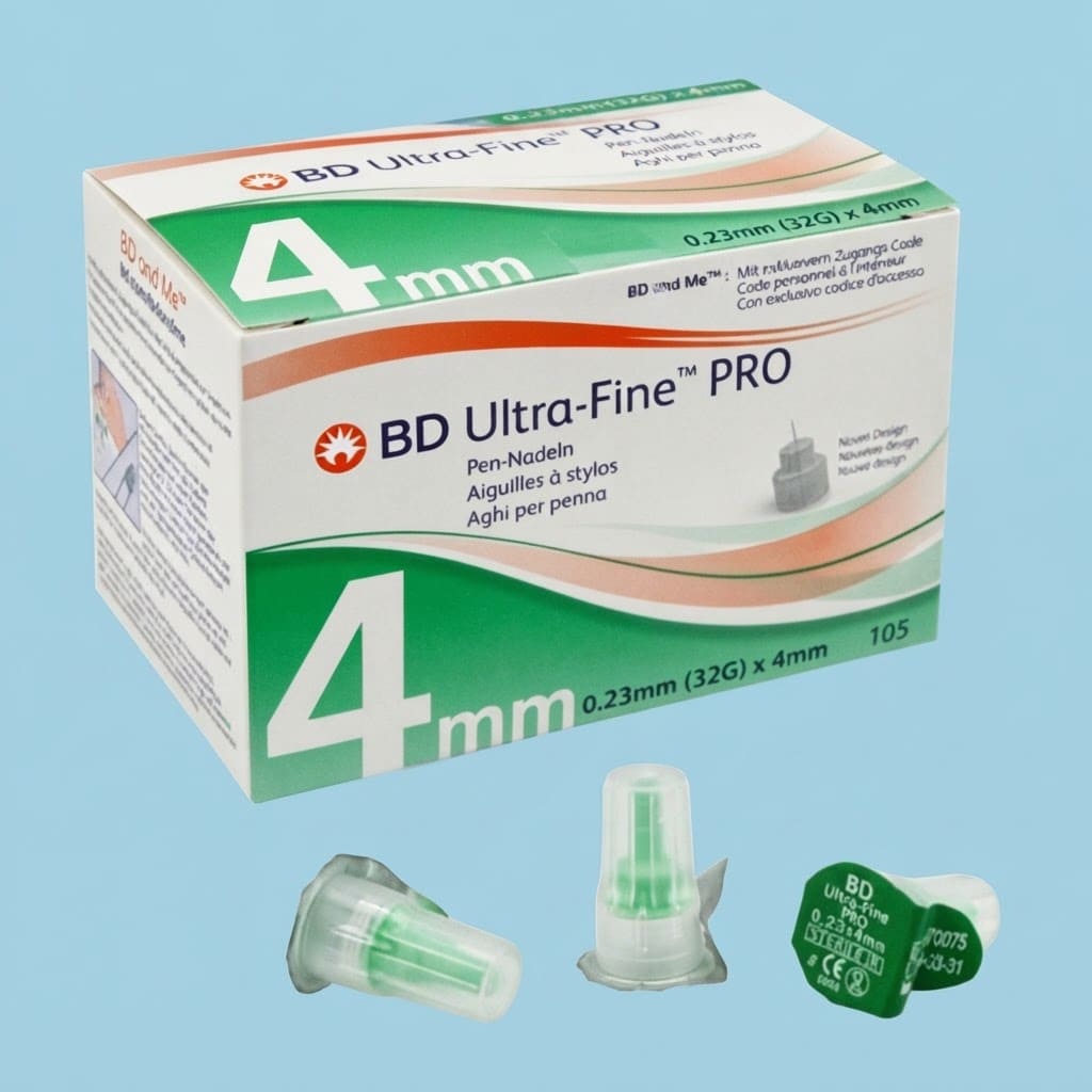 Jarum Insulin BD Microfine / Pen Needle 4,5,8 mm Ecer Per PCS | Alat Injeksi Medis dan Lab