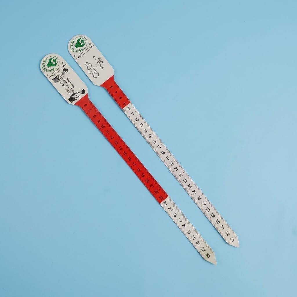 Pita Lila Meteran Bumil / Pengukur Lingkar Lengan | Alat Ukur Gizi dan Kesehatan
