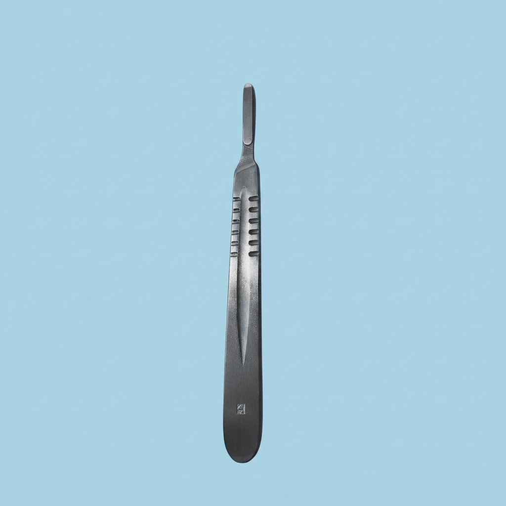 Gagang Scalpel No. 4 / Surgical Handle No. 4 | Tangkai Pisau Bedah Minor