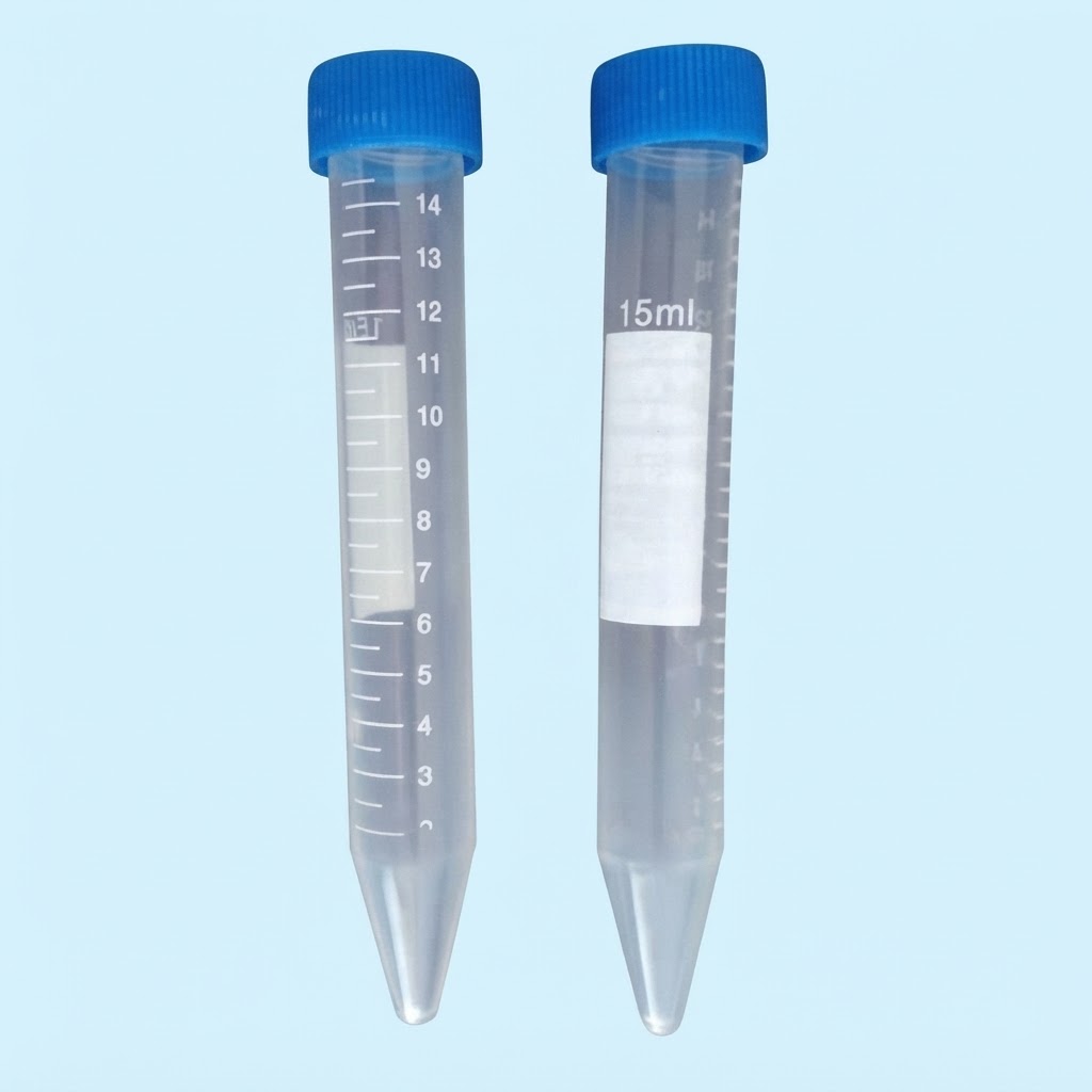 Tube Plastik Centrifuge Skala 15 dan 50 ml / Tabung Falcon | Wadah Sampel dan Kosmetik