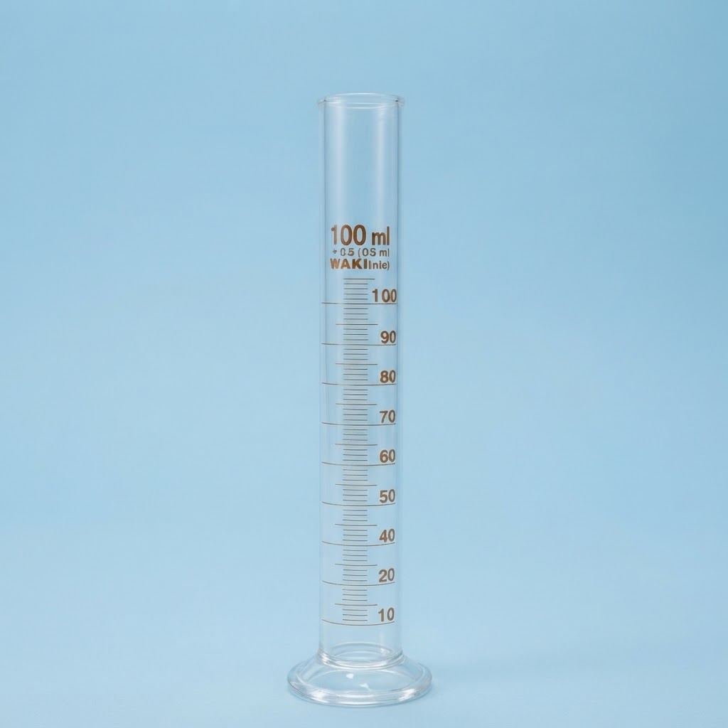 Gelas Ukur 100 ml Iwaki Pyrex / Measuring Cylinder | Kaca Borosilikat Tahan Panas