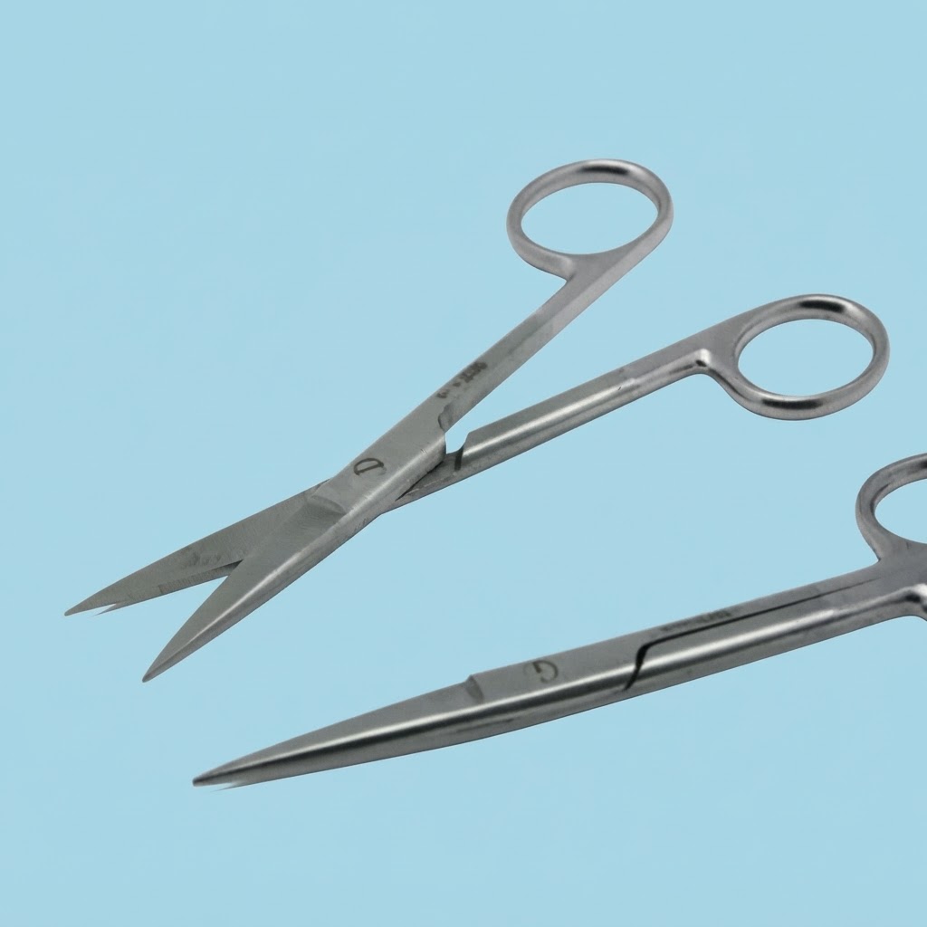 Gunting Bedah Lurus / Surgical Scissors Straight | Instrumen Medis dan Laboratorium