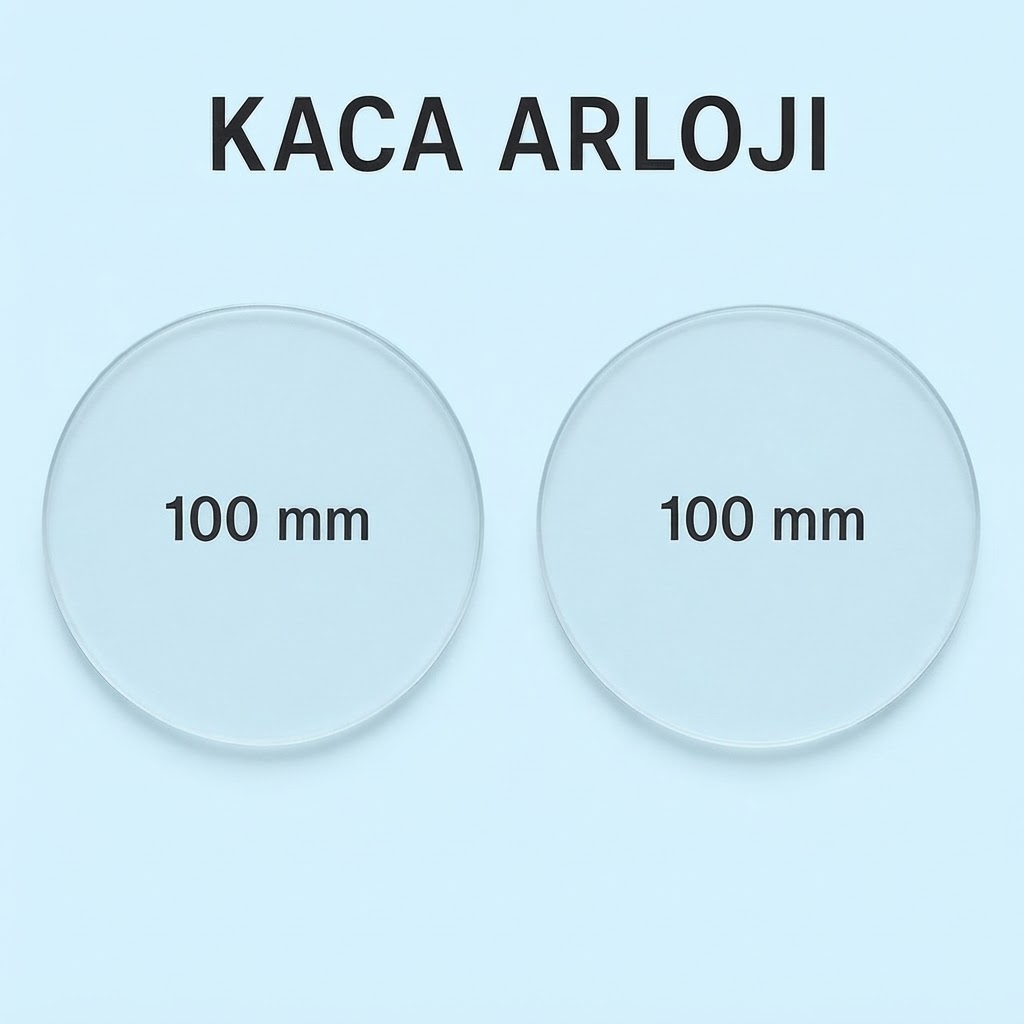 Kaca Arloji 75mm dan 100mm / Watch Glass | Wadah Timbang dan Penutup Beaker Lab