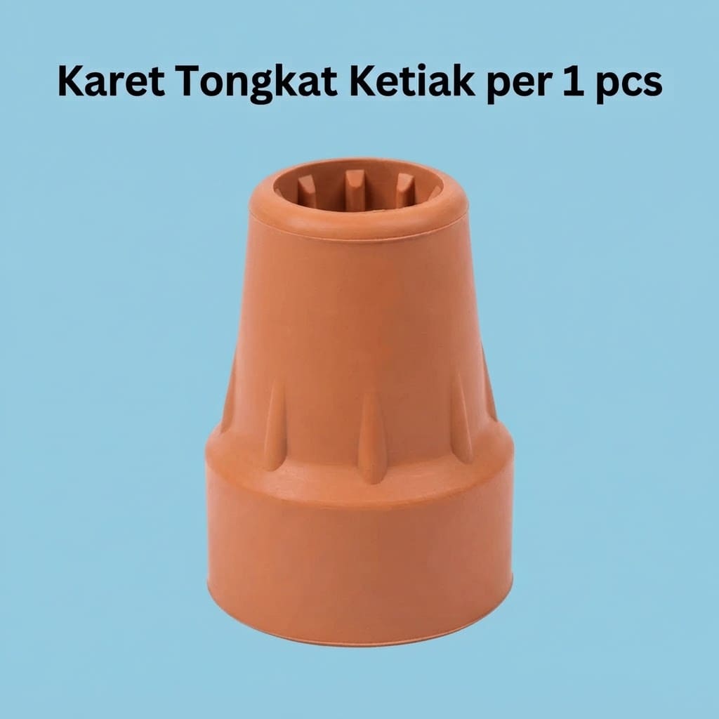 Karet Pengganti Bawah Tongkat Ketiak / Kaki Kruk | Sparepart Alat Bantu Jalan
