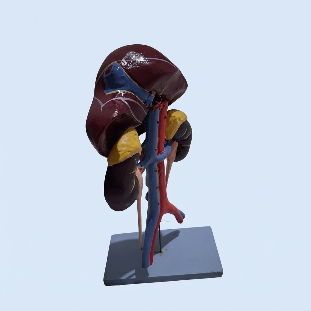 Model Hati dan Ginjal / Torso Anatomi | Alat Peraga Biologi Praktikum