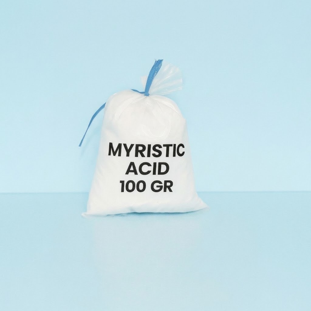 Myristic Acid / Asam Miristat | Bahan Sabun Pembusa dan Emulsifier
