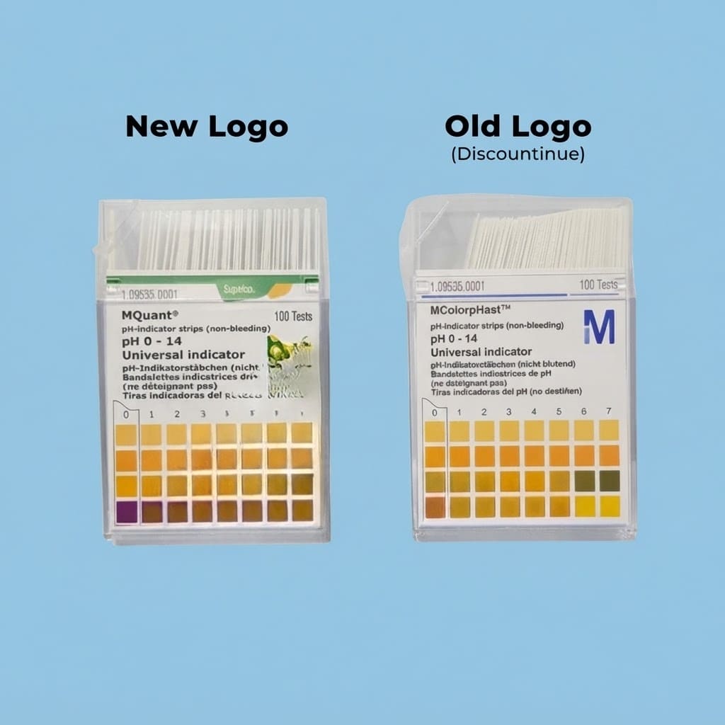 Kertas pH Universal MQuant / pH Paper Indikator | Alat Cek Tingkat Keasaman Lab