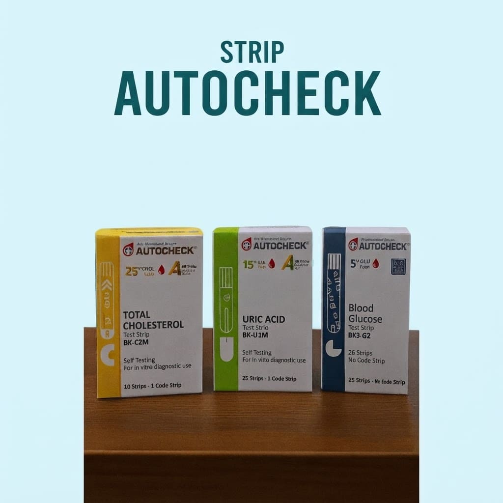 Strip Autocheck / Stik Refill GCU | Alat Tes Kesehatan