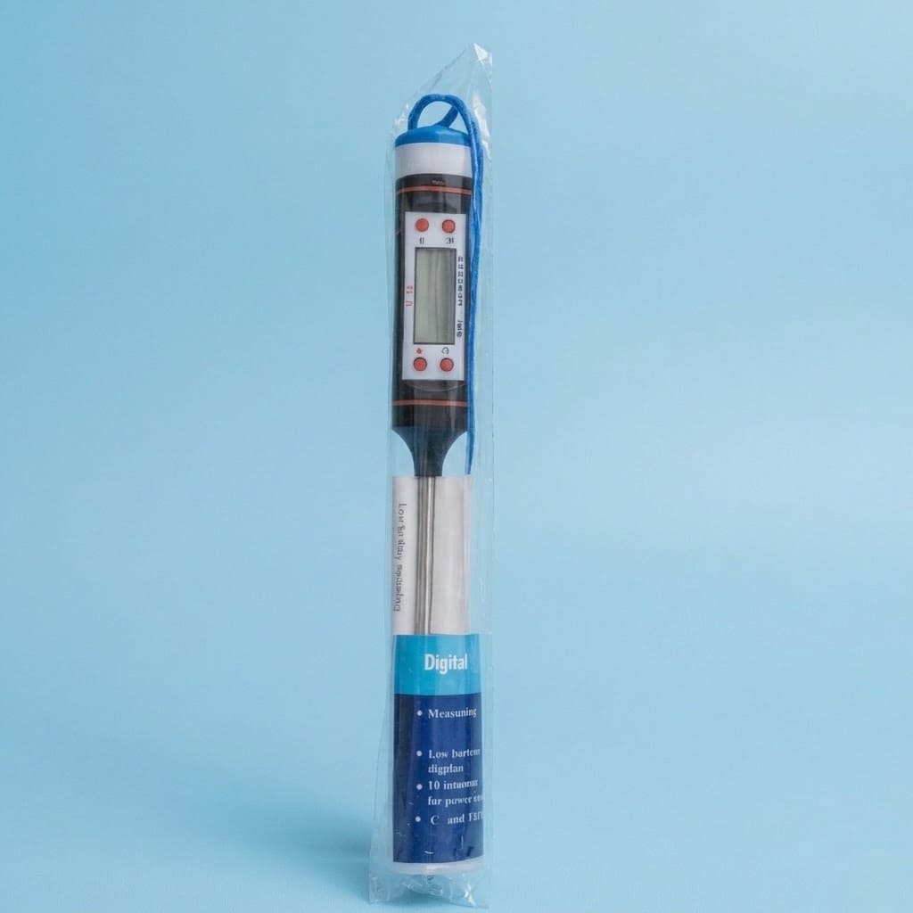 Thermometer Digital Tancap / Termometer Tusuk Dapur Lab | Alat Ukur Suhu Cairan dan Pangan