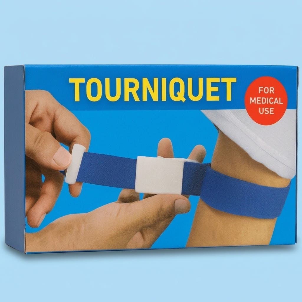 Tourniquet/Torniquet /Tornikuet Medis Buckle / Tali Pembendung Darah | Alat Penekan Vena