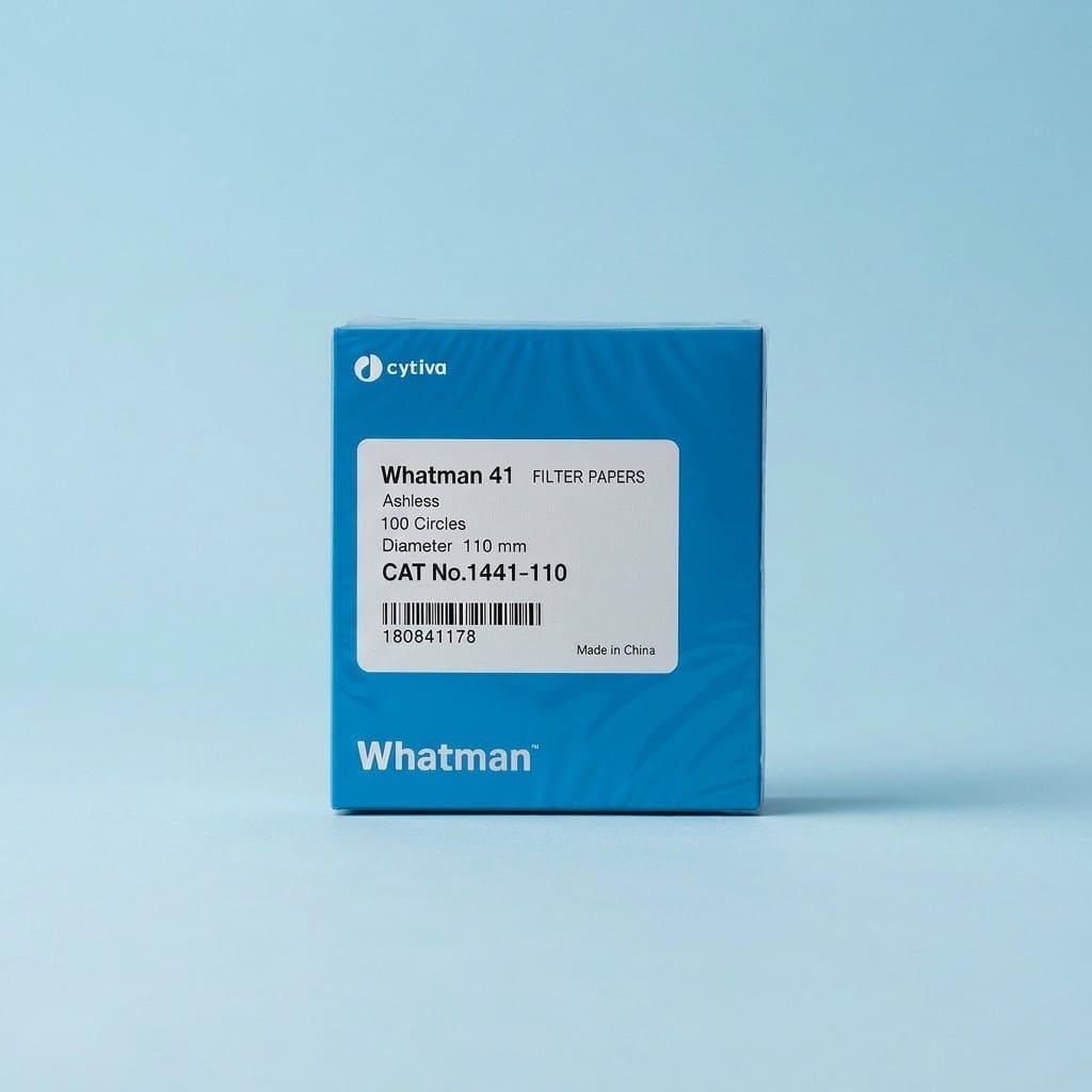 Filter Paper Whatman No. 41 Diameter 110 mm / Kertas Saring Kuantitatif Bebas Abu Box 100s